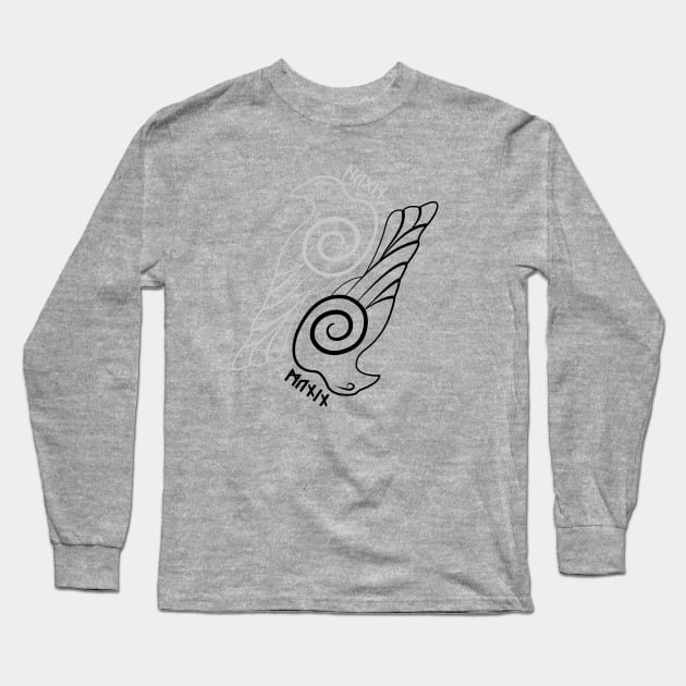 Hugin & Munin Long Sleeve T-Shirt by JalbertAMV